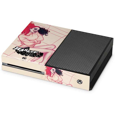 DC Comics Harley Quinn The Hottest of the City Cover New 52 Vol 1 Xbox One Console Skin